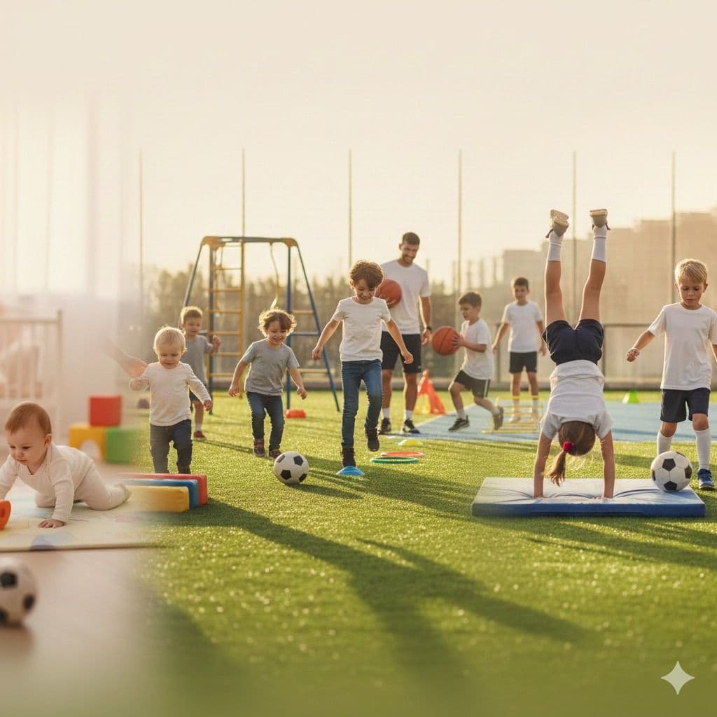 Desenvolvimento e Aprendizagem Motora: Etapas e Atividades Adequadas para Cada Fase da Infância  